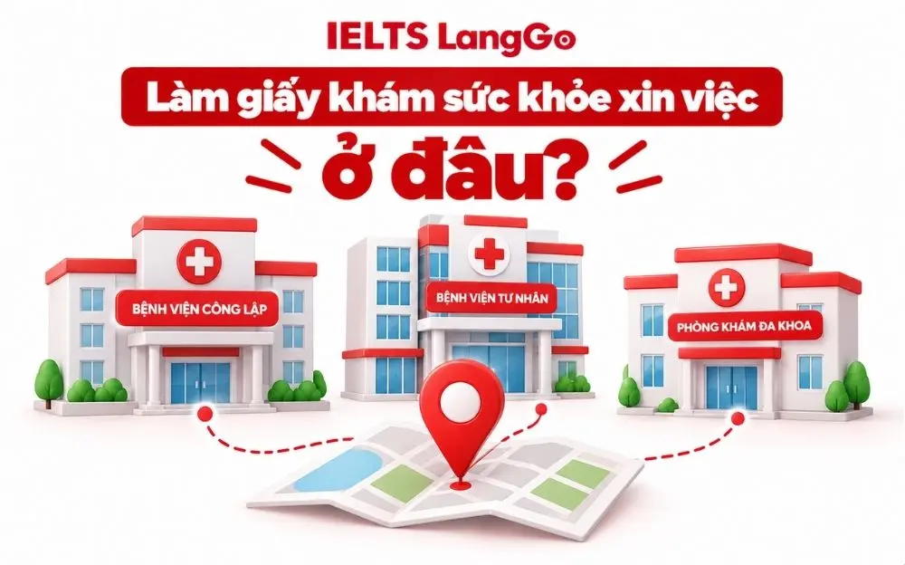 Các cơ sở y tế được phép cấp giấy khám sức khỏe xin việc.