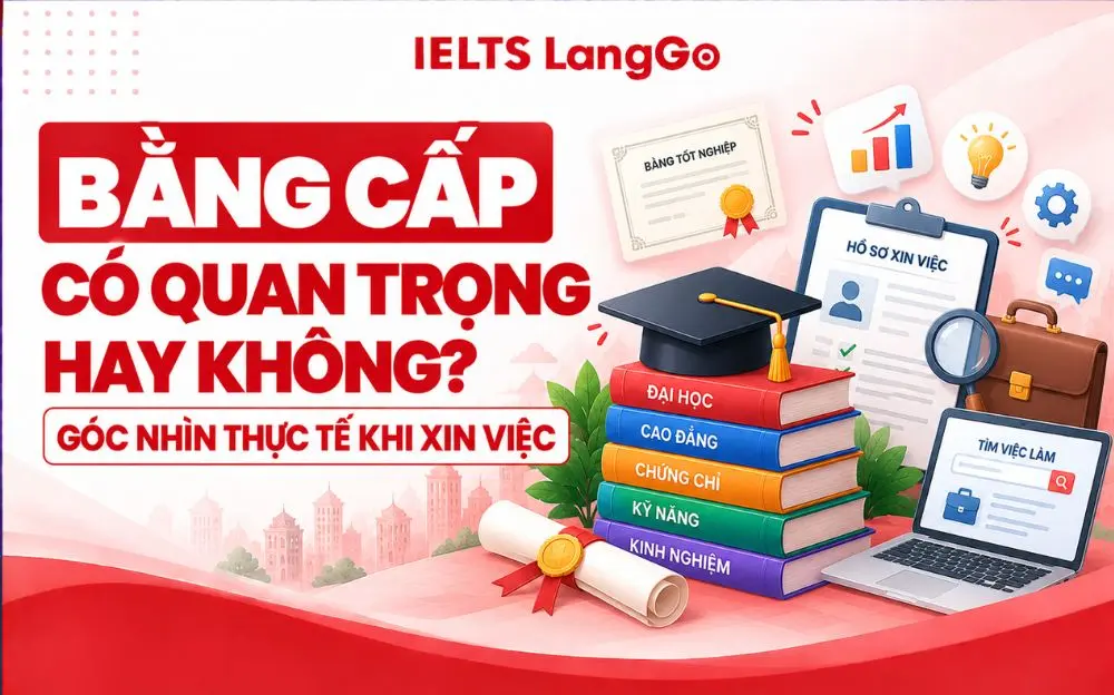 BẰNG CẤP CÓ QUAN TRỌNG HAY KHÔNG? GÓC NHÌN THỰC TẾ KHI XIN VIỆC