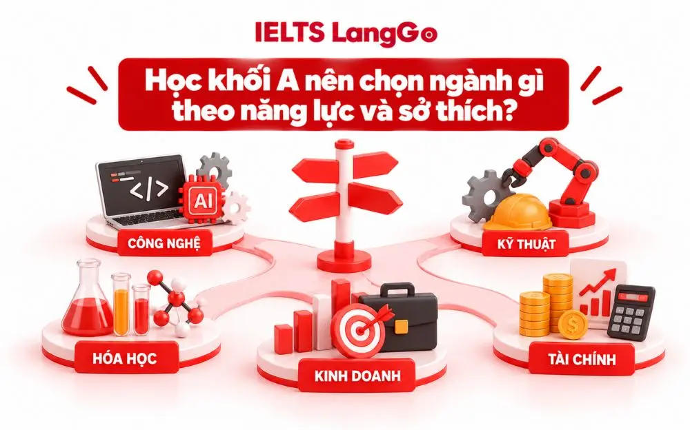 Gợi ý chọn ngành học khối A phù hợp với năng lực và sở thích.