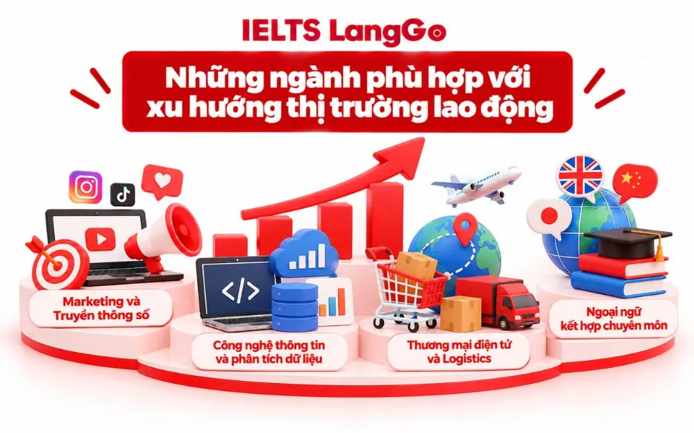 Các ngành học khối D phù hợp với xu hướng thị trường lao động hiện nay.