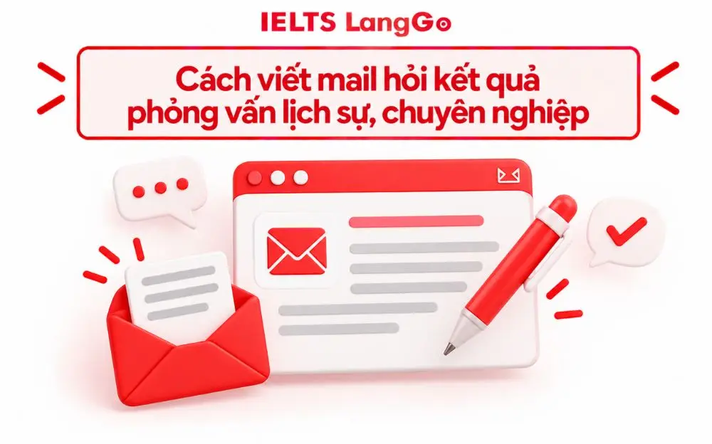 Hướng dẫn cách viết mail hỏi kết quả phỏng vấn lịch sự, chuyên nghiệp.