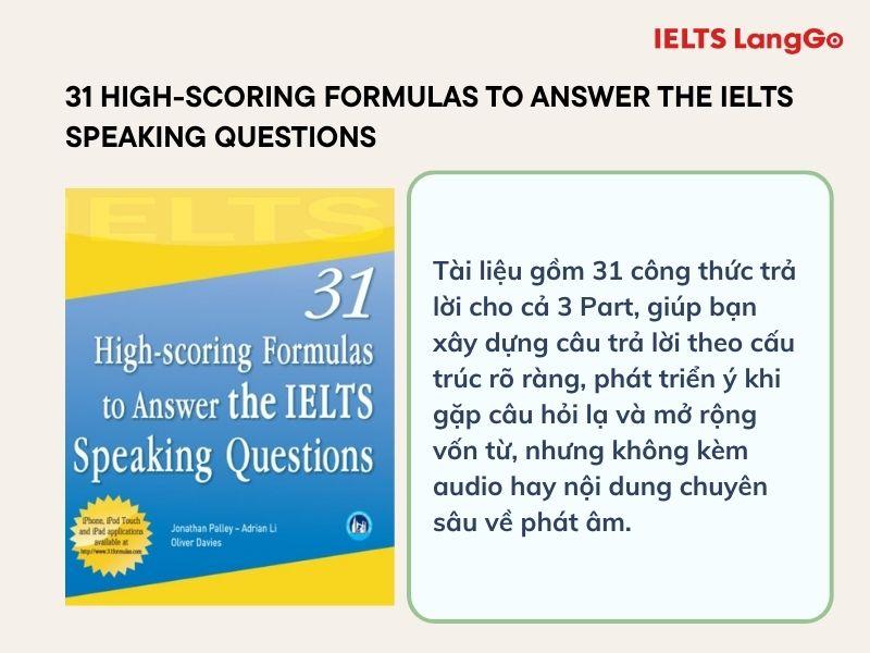 Với các công thức trả lời này, bạn có thể tự tin nói bất kỳ chủ đề nào
